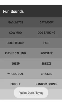 Fun Sounds android App screenshot 2